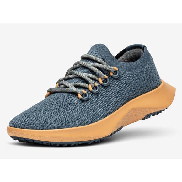 NEW Allbirds Tree Dasher 2 Calm Teal Forage Tan Womens Shoes 5.5 Sneakers Box - Picture 9 of 9